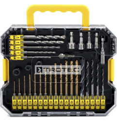 Urbju un uzgaļu komplekts ar 1/4" stiprinājumu 49gab. Trotec